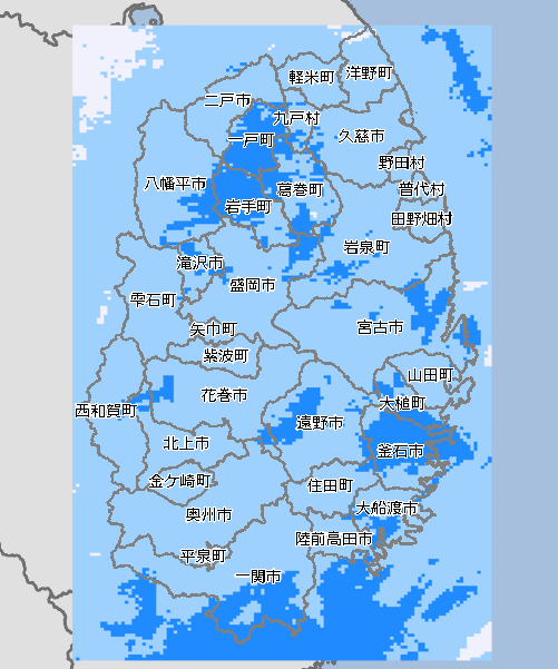 レーダー雨量