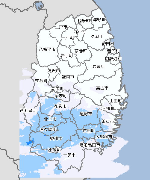 レーダー雨量