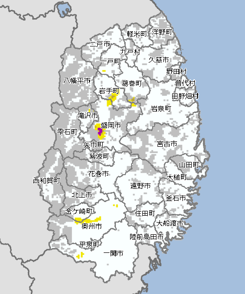 土砂災害危険度情報