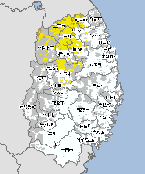 土砂災害危険度情報
